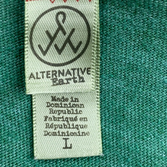 Alternative Earth Green Crossfit Tank Top Large - Picture 4 of 6